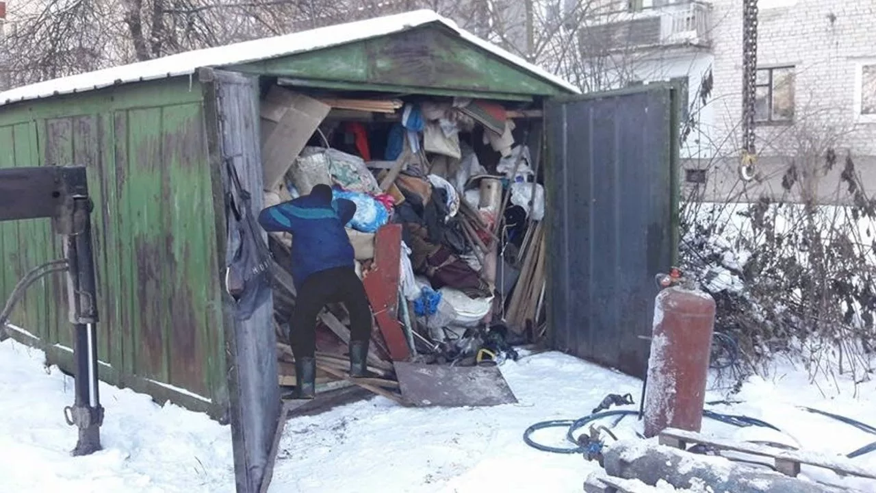 Вывоз мусора из гаража с гарантией чистоты в Уфе в октябре